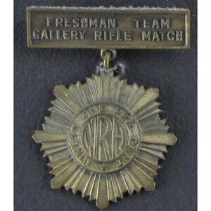 Vintage 1936 NRA Naval Academy Freshman Team Shooting Medal